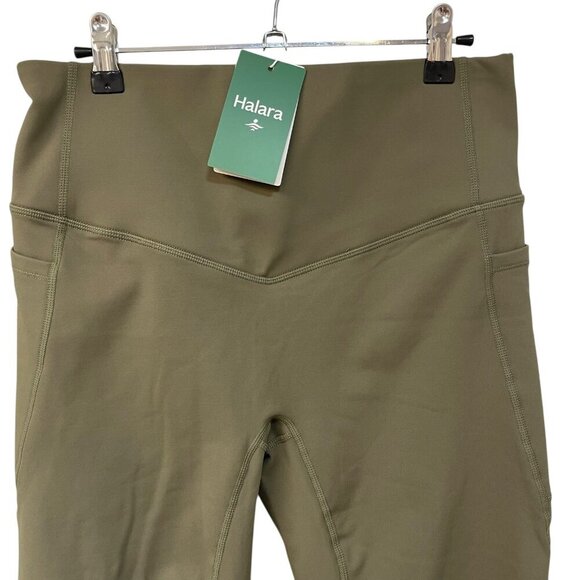 Halara Softlyzero High Waisted Deep Side Pocket Yoga Leggings Size Large NEW - Picture 4 of 12